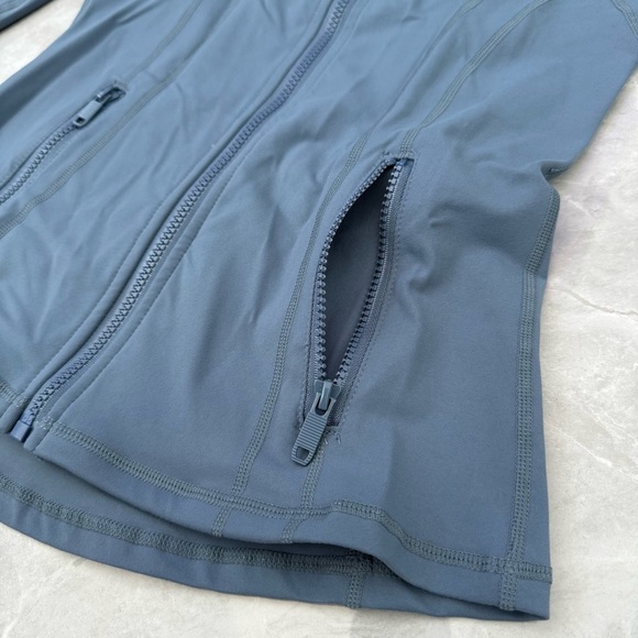 Women’s Define Zipper Jacket Ambika Collection Spandex Form Fitting Yoga Size 8 - Picture 6 of 16